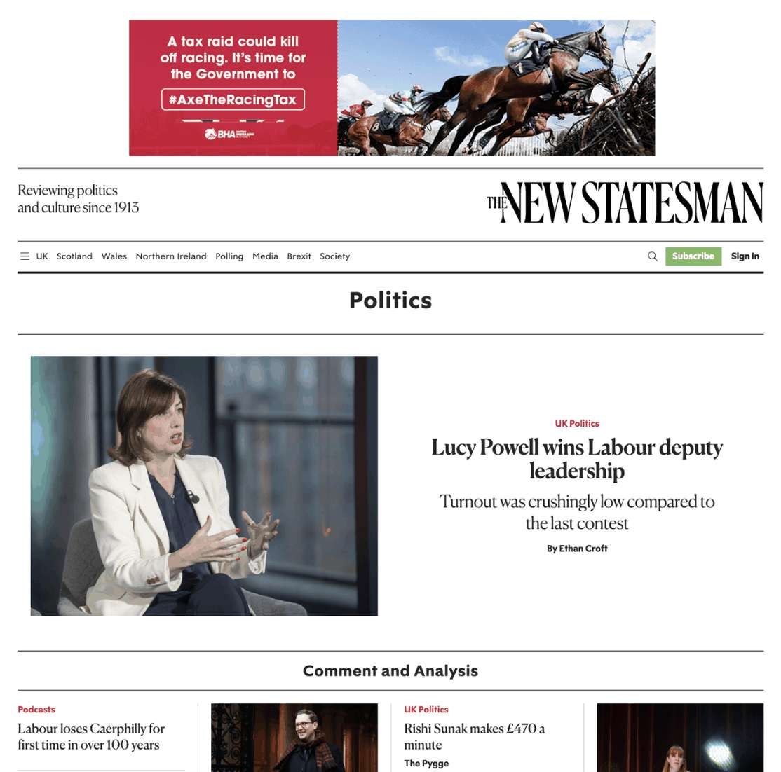 British Horseracing Authority — campaign imagery for MessageSpace case study