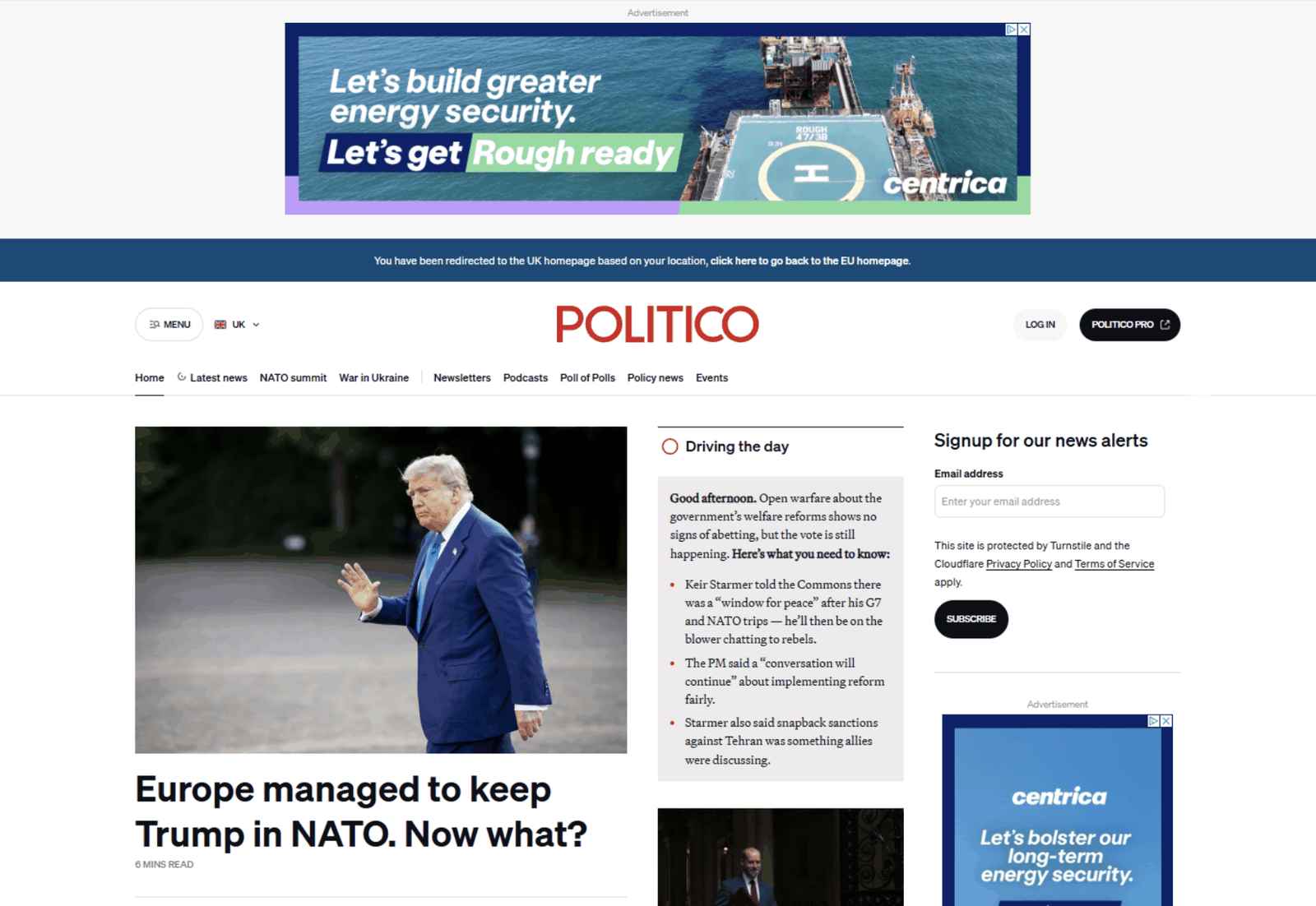 Centrica — campaign imagery for MessageSpace case study