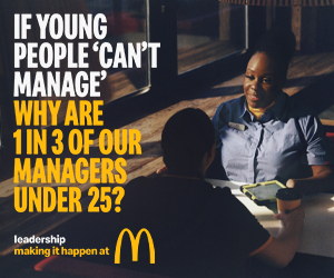 McDonald's — campaign imagery for MessageSpace case study