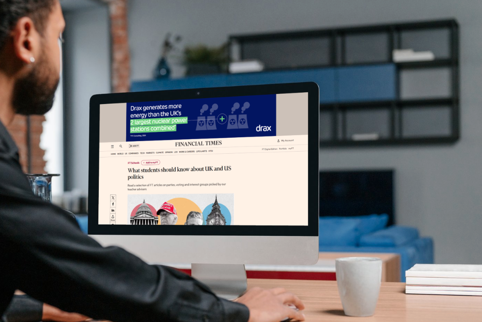 National News Media — example of MessageSpace national news media campaign